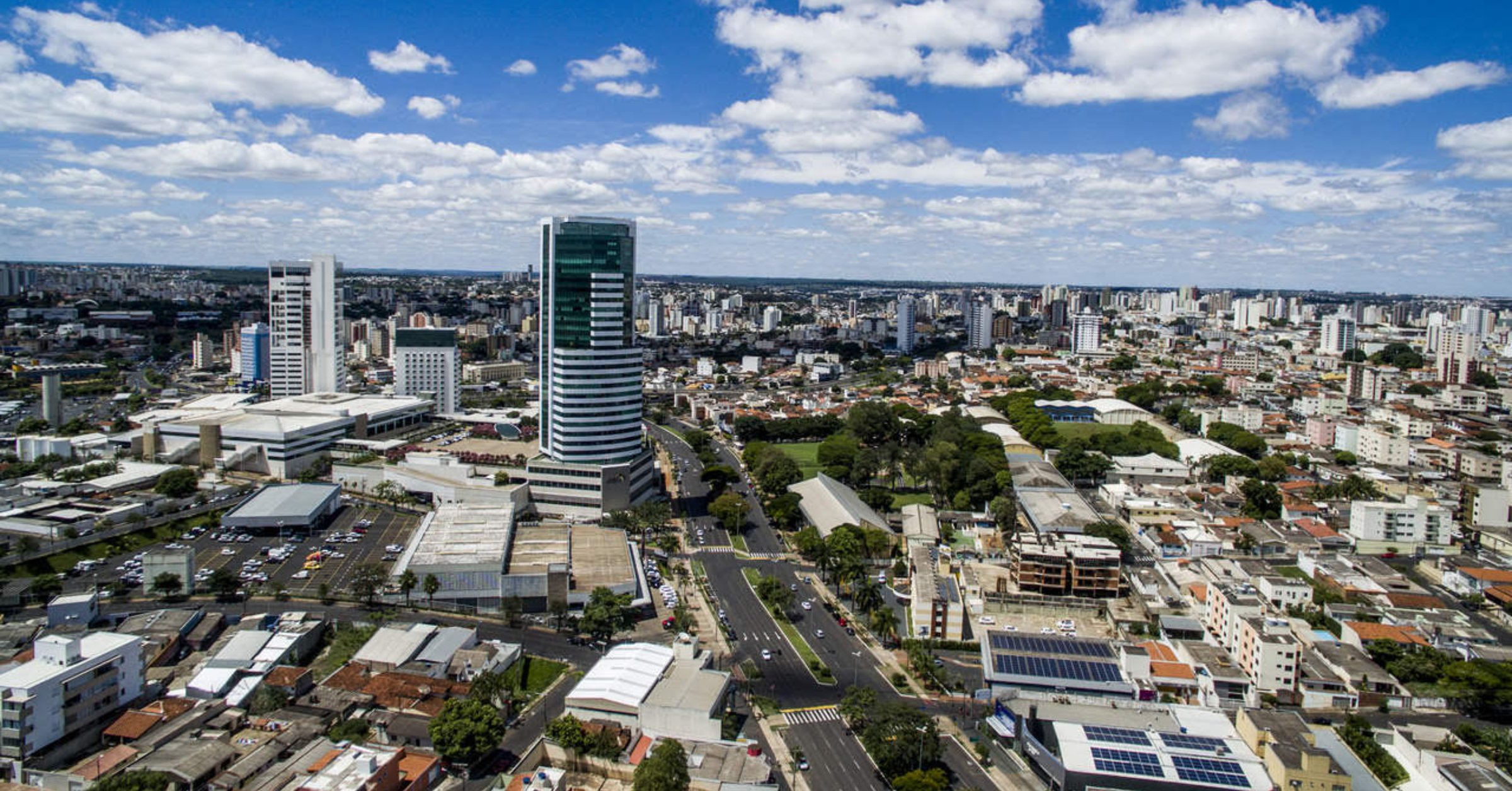 Vista aérea de Uberlândia